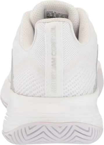 Vista 3 de adidas Courtjam Control - Tenis para mujer, Cloud White-silver Metallic