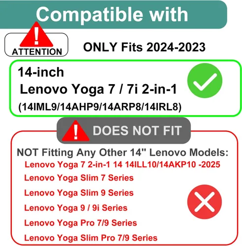 Vista 2 de KEANBOLL Paquete de 2 protectores de pantalla anti luz azul para Lenovo Yoga 7 / 7i 14 Pulgadas 2-en-1 Laptop táctil (/14IML9/14AHP9/14ARP8/14IRL8)