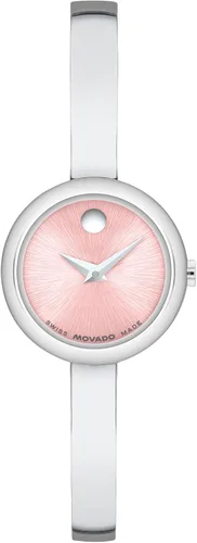 Vista 17 de Movado Women's Museum Bangle Watch – Swiss Quartz – 21 mm Case – Classic Stainless Steel Bracelet – Gift for Her