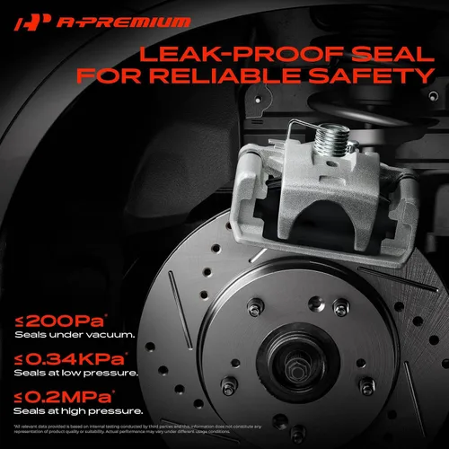 Vista 7 de A-Premium Conjunto de Pinza de Freno de Disco con Soporte Compatible con Modelos Selectos de Chevy, Pontiac y Saturn - Malibu 2004-2012, Cobalt