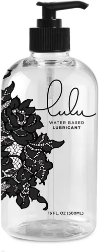Vista 7 de Lulu Lube Gel lubricante personal natural a base de agua, lubricante grueso de larga duración, no mancha, no pegajoso, deslizamiento sin glicerina
