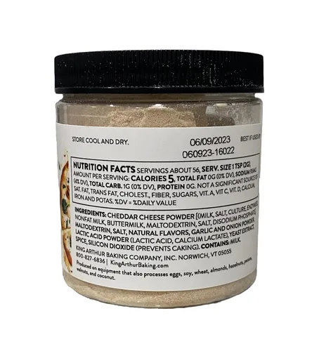 Vista 2 de King Arthur Sabor de masa de pizza 4 oz