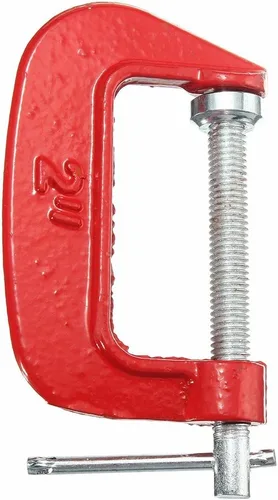 Vista 2 de Wideskall® Abrazadera C maleable resistente de 2 x 1 pulgada (paquete de 1)