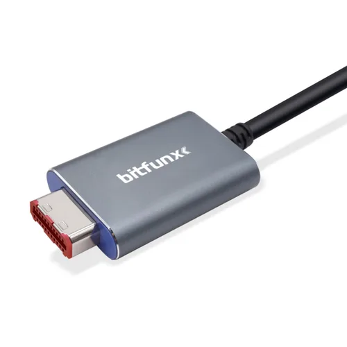 Vista 8 de BITFUNX Adaptador de cable de componentes NGC Soporta video componente (3RCA) y cable de audio (2RCA), adaptador de videojuegos Plug & Play sin