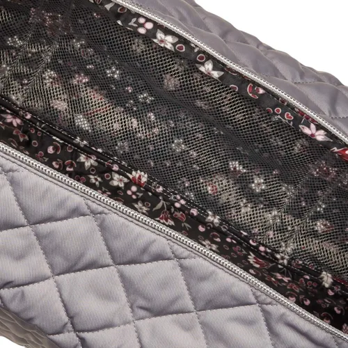 Vista 5 de Vera Bradley Iconic Performance - Bolsa de viaje de sarga (tamaño mediano)