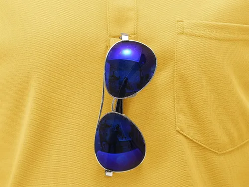 Vista 3 de YSENTO Polo para hombre, de manga corta, con cuello y bolsillo