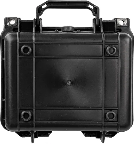 Vista 7 de Eylar Equipo pequeño de 10.62 pulgadas, estuche rígido para cámara impermeable con espuma (negro)