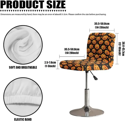 Vista 33 de American Eagle - Juego de 2 fundas para taburetes de bar para sillas de comedor, impermeables, antideslizantes, tamaño universal