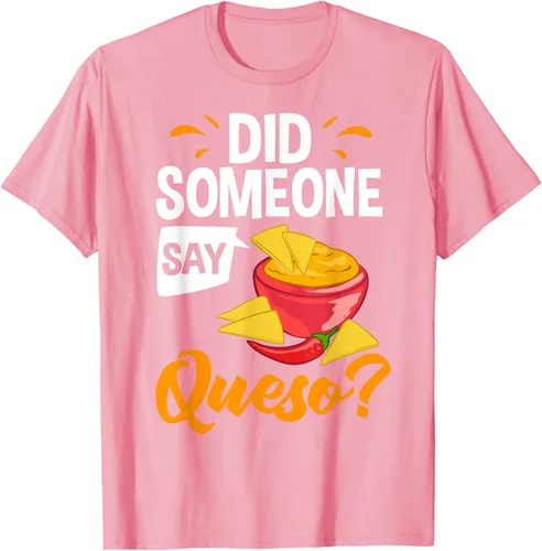 Vista 33 de Queso Dip Camiseta Chile con Queso Salsa Mexican Chips Chile con Queso, Negro