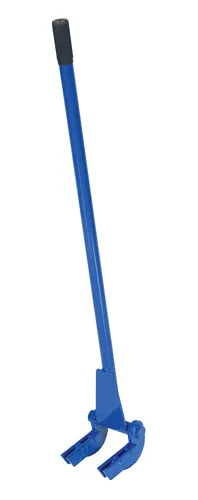 Vista 2 de Plataforma de acero de lujo para domar caballos, con asa 41 in Vestil SKB-DLX