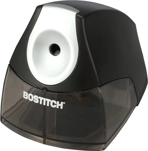 Vista 2 de Bostitch Sacapuntas eléctrico personal, potente motor sin paradas, bandeja de virutas de alta capacidad, negro (EPS4-negro) y sacapuntas eléctrico