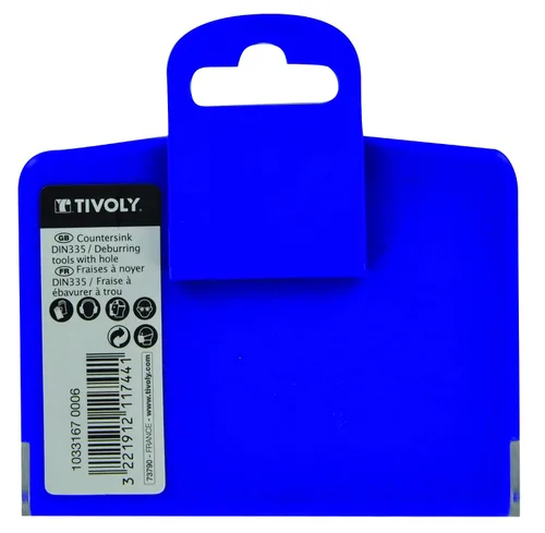 Vista 2 de Tivoly 10331670006 FNH04 - Juego de 4 brocas desbarbadoras