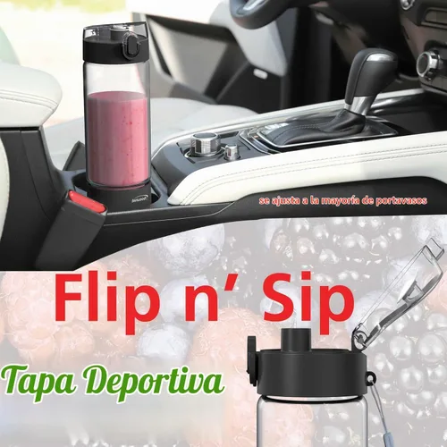 Vista 6 de Brentwood Licuadora portátil de vidrio cargable por USB con batería de 50 vatios y 17 onzas (negro)