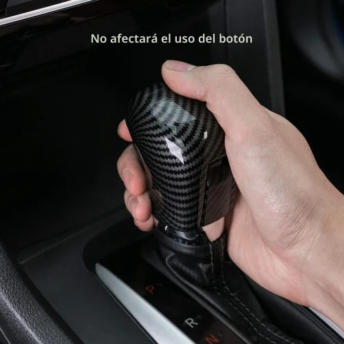 Vista 7 de Thenice CVT - Cubierta para palanca de cambios para Honda Civic 2016-2021 For 10th Gen Civic automatic transmission lever protection, carbon fiber
