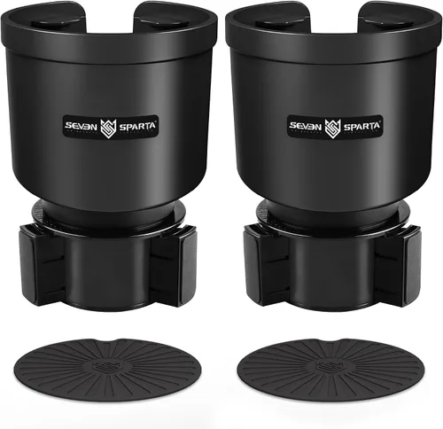 Vista 11 de Adaptador expansor de portavasos de automóvil mejorado con base ajustable desplazada, compatible con Yeti Ramblers de 14/24/36/46 oz, Hydro Flasks