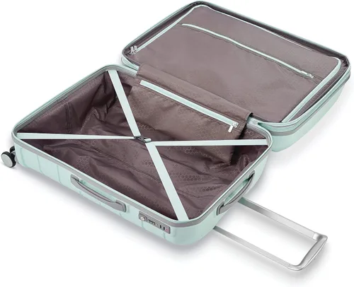 Vista 2 de Samsonite Freeform Maleta rígida, expandible con ruedas dobles giratorias, Verde (Mint)), 78255-1562