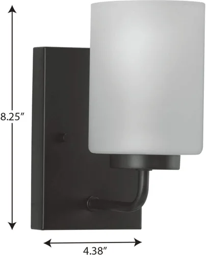 Vista 7 de Progress Lighting P300327-031 Merry Bath & Vanity, negro