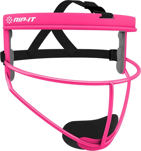 Vista 10 de RIP-IT Máscara facial de sóftbol de defensa original Máscara protectora ligera de campo de sóftbol