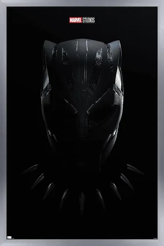 Vista 15 de Trends International Marvel Black Panther: Wakanda Forever - Póster de pared de una hoja, 14.725 x 22.375 pulgadas, versión enmarcada de madera