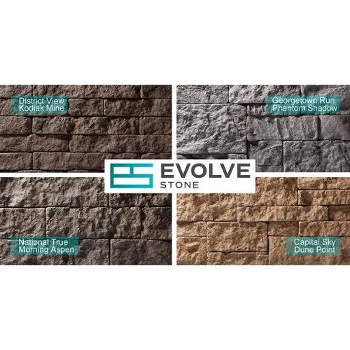 Vista 4 de Evolve Stone - Umbral universal KM no clasificado (25 lin. pies por caja)