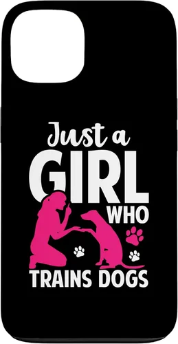 Vista 7 de Girl Who Trains Dogs Training Funny Dog Trainer Women Girls Case for iPhone 17
