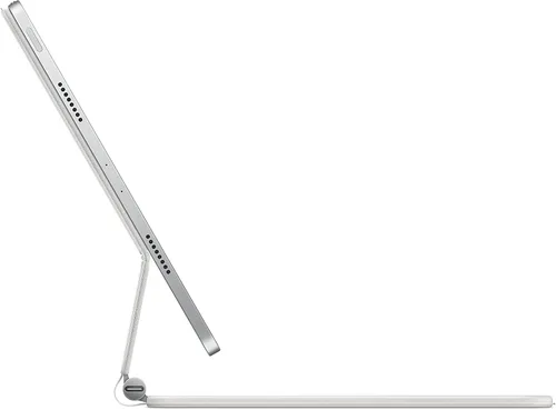 Vista 2 de Apple Magic Keyboard: funda con teclado para iPad Pro de 11 pulgadas (1ª, 2ª, 3ª, 4ª generación) y iPad Air (4ª, 5ª gen.), gran experiencia de Blanco