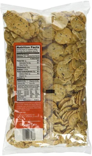 Vista 2 de Trader Joe's - Paquete de 2 galletas de arroz multisemillas con salsa de soja