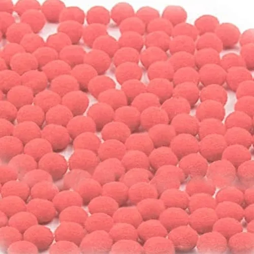 Vista 30 de 1000 pompones para manualidades de 1 pulgada, bolas de pompón mullidas de Navidad, pequeñas bolas de pompones para manualidades, proyectos