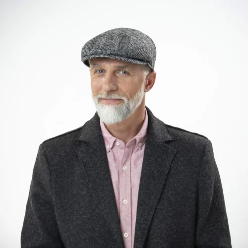 Vista 3 de Mayser Merlino - Gorra plana con orejeras para hombre, fabricada en la UE