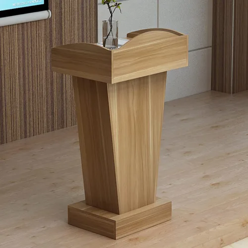 Vista 7 de Soporte de podio de atril resistente, podio de conferencias estable y duradero, podio de conferencias de negocios/sala de conferencias, accesorios