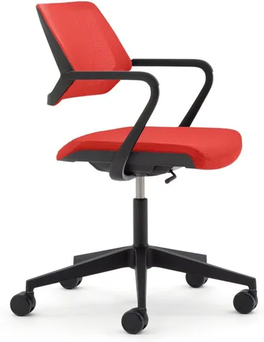 Vista 12 de Steelcase Silla QiVi, tela azul Jay
