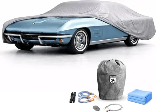 Vista 14 de Chevrolet Corvette - Funda de coche para C1 (1953-1957), resistente a los arañazos, cubierta de automóvil para interiores, material ultra suave