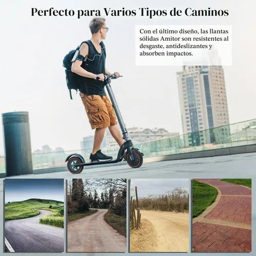 Vista 7 de Neumático de scooter de 8.5 pulgadas, neumático de scooter 50/75-6.1 de repuesto sólido de panal compatible con Xiaomi Pro 2 1S M365 Pro Mi 3 y 1