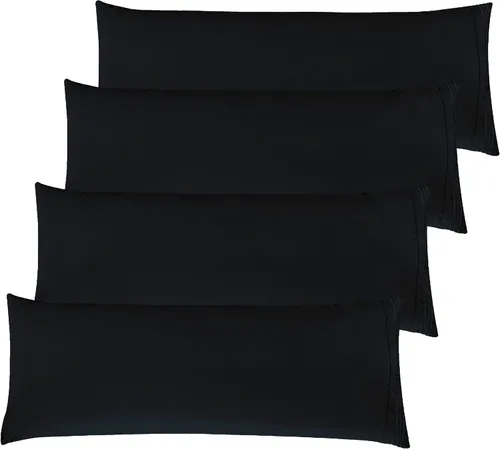 Vista 54 de Elegant Comfort Fundas de almohada sólidas de microfibra de alta calidad hotelera, tejido suave, resistente a las arrugas y a las manchas, fácil