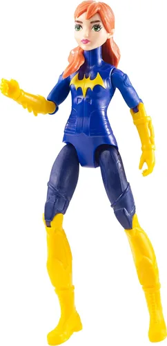Vista 2 de DC Super Hero Girls Batgirl Figura de acción con vehículo Batjet