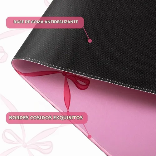 Vista 4 de iCasso Alfombrilla de escritorio para teclado y mouse, alfombrilla de mouse grande para escritorio, alfombrilla de escritorio para computadora