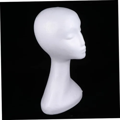 Vista 8 de Beavorty 2 unids gafas soporte de exhibición auriculares espuma maniquí cabeza maniquí cuerpo cuerpo humano modelo maniquí cabeza maniquí cabeza