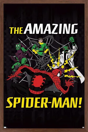 Vista 7 de Trends International Marvel Comics Spider-Man - Póster de pared de villanos Versión premium sin marco