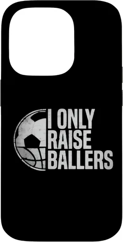 Vista 17 de I Only Raise Ballers Funny Soccer Basketball Parent Case for iPhone 17