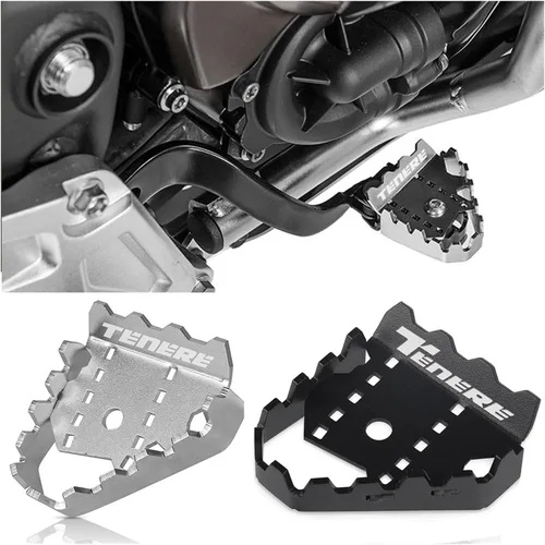 Vista 3 de Accesorios de motocicleta Extensión de palanca de freno compatible con Yamaha TENERE 700 Tenere700 XTZ 700 2019 2020 2021 Tenere 700 2019-2023
