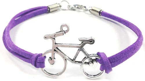 Vista 3 de Wrapables Pulsera de cordón de bicicleta