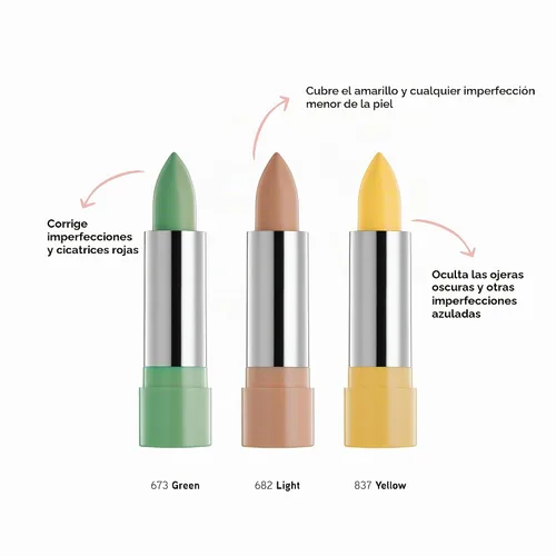 Vista 8 de Physicians Formula Corrector Suave de Cobertura Completa, Corrector en Barra de Cobertura Ligera, Ojos, Rostro, Probado por Dermatólogos
