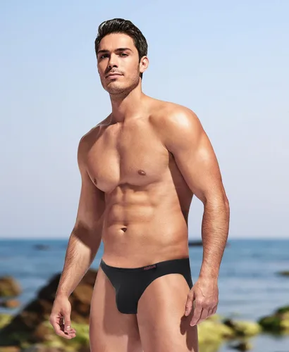 Vista 6 de Avidlove Ropa interior de bikini para hombre, calzoncillos de microfibra de tiro bajo, paquete de 4