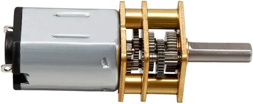 Vista 5 de 2 unids DC 3V 100RPM N20 caja de engranajes engranajes caja de engranajes micro motor eléctrico