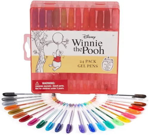 Vista 17 de Innovative Designs Beetlejuice - Juego de bolígrafos de gel para niños, paquete de 24 con bolígrafos de gel con purpurina, bonitos bolígrafos