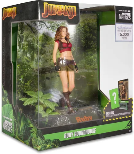 Vista 8 de McFarlane Toys - Figura posada de Ruby Roundhouse (Jumanji) de Movie Maniacs de 6 pulgadas