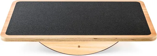 Vista 7 de StrongTek Tabla de Equilibrio de Madera Profesional, Tabla Basculante, Accesorio de Escritorio de Pie de Madera, Tabla de Equilibrio para Debajo