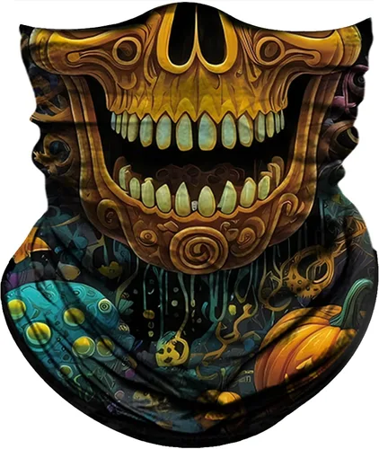 Vista 33 de Obacle Bandana máscara facial cuello polaina tubo máscara hombres mujeres para protección solar contra el polvo