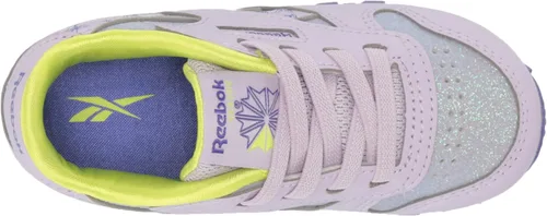 Vista 5 de Reebok Tenis clásicos unisex de cuero Step N Flash Light Up