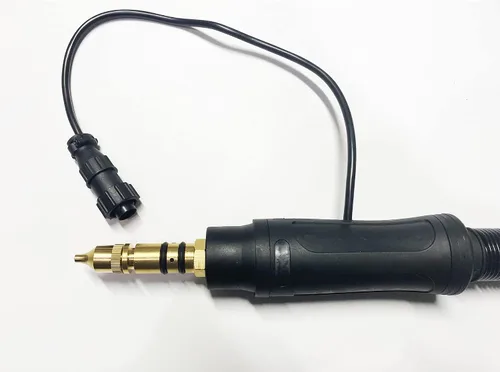 Vista 4 de Reemplazo de pistola Mig para Bernard BTB 200 Amp Q20 15ft Miller Connector Centerfire Parts (solo pistola gigante)